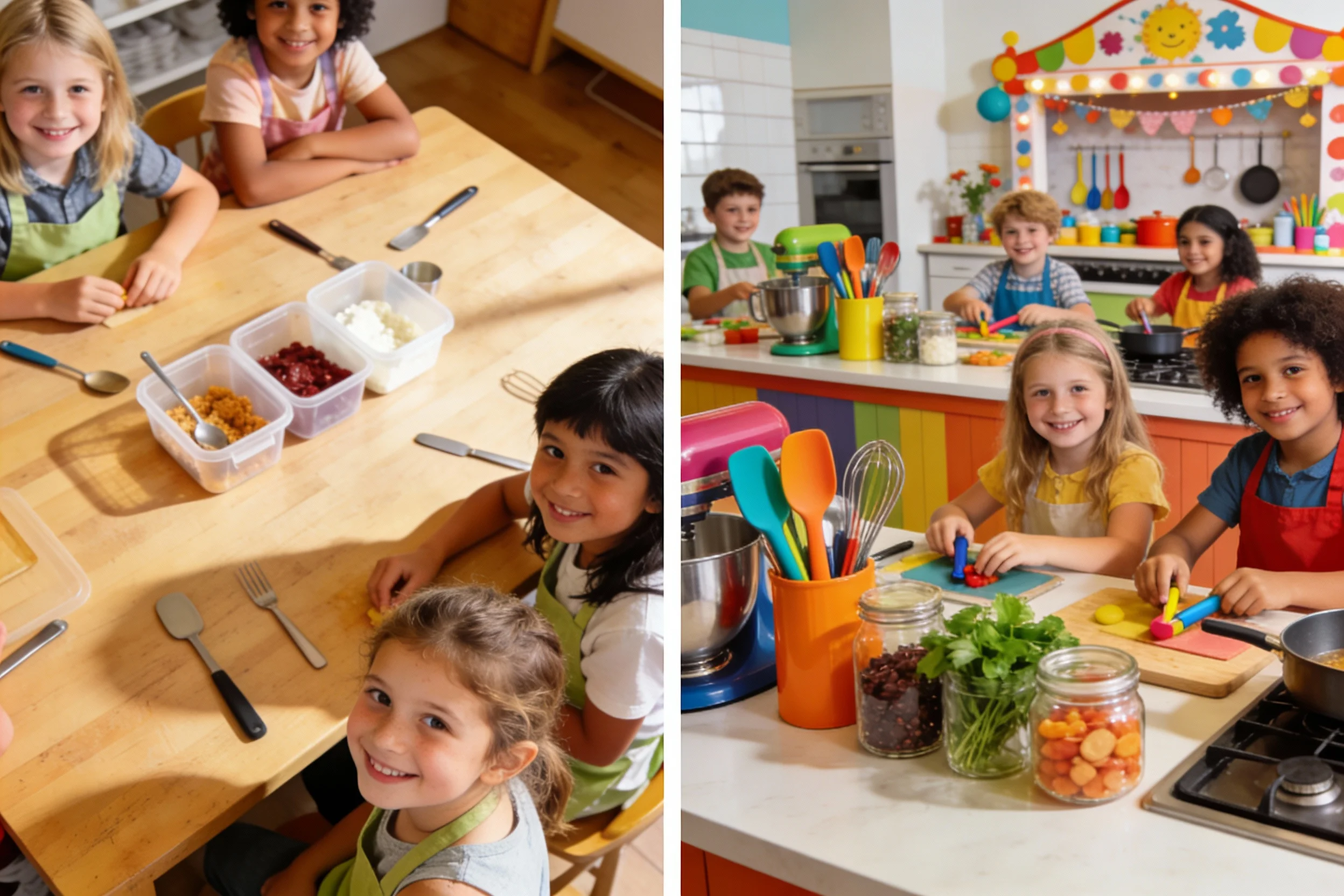 Comparison of free vs. paid cooking classes